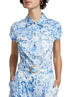 Morgan Floral Poplin Romper