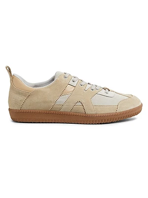 KidSuper K Soccer Low-Top Suede Sneakers