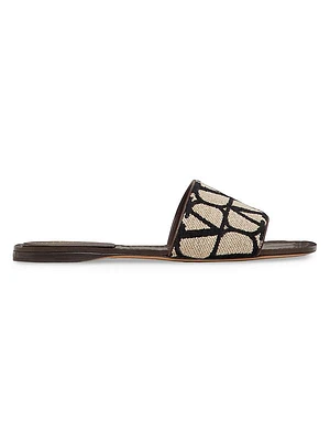 Toile Iconographe Slide Sandals