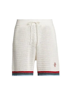 Sporty Crochet Shorts