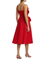 Garden Linen Midi-Dress