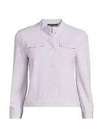 The Diamond Stretch Knit Jacket