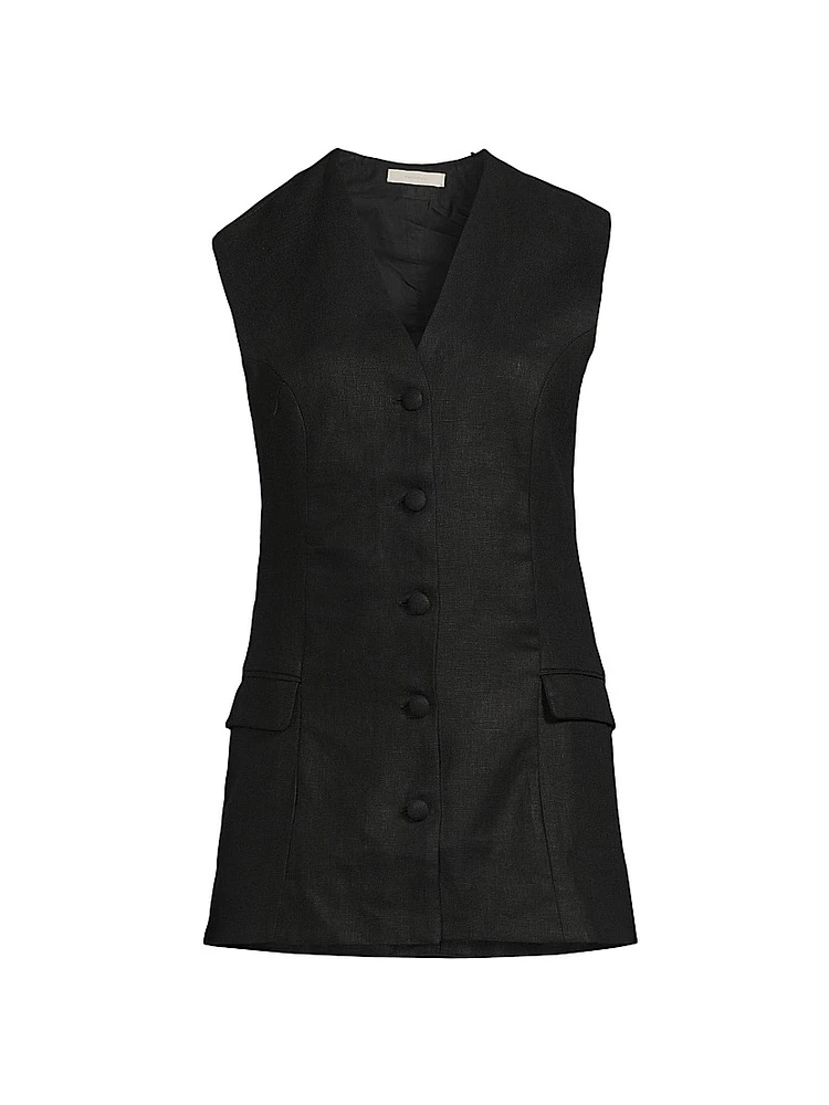 Eloise Linen Vest