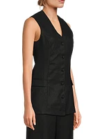 Eloise Linen Vest