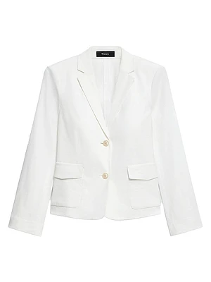 Shrunken Fit Single-Breasted Jacket