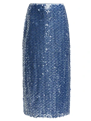 Leilani Sequined Midi-Skirt