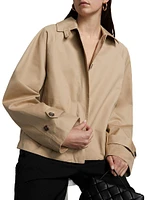 Cotton Trench Jacket