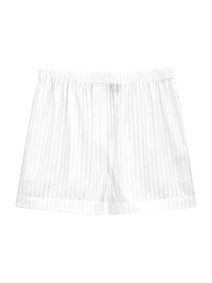 Striped Cotton Boxer Shorts