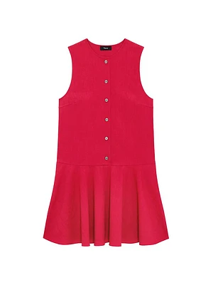 Sleeveless A-Line Mini Dress