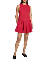Sleeveless A-Line Mini Dress