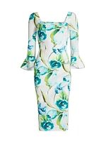 Astra Floral Cocktail Dress