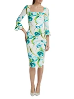 Astra Floral Cocktail Dress