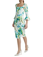 Astra Floral Cocktail Dress