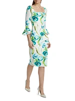 Astra Floral Cocktail Dress