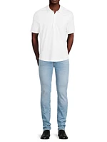Pierce Stretch Cotton Slim-Fit Polo Shirt
