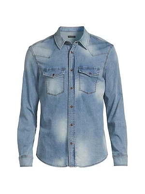 Eastwood Cotton Denim Shirt