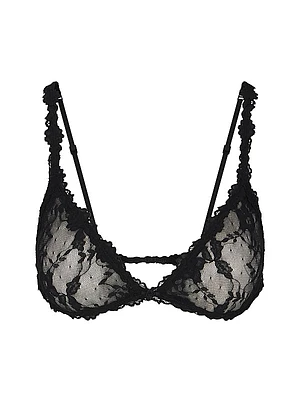 Stretch Lace Triangle Bralette