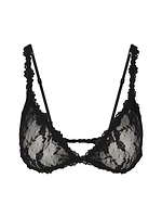 Stretch Lace Triangle Bralette