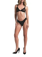 Stretch Lace Triangle Bralette