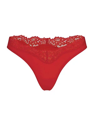Fits Everybody Lace Dipped Thong