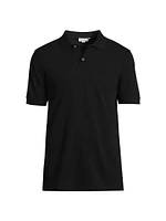 Cotton Piqué Short-Sleeve Polo Shirt