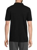 Cotton Piqué Short-Sleeve Polo Shirt