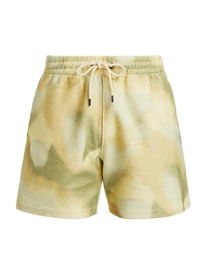 Airbrush Camo Fleece Shorts