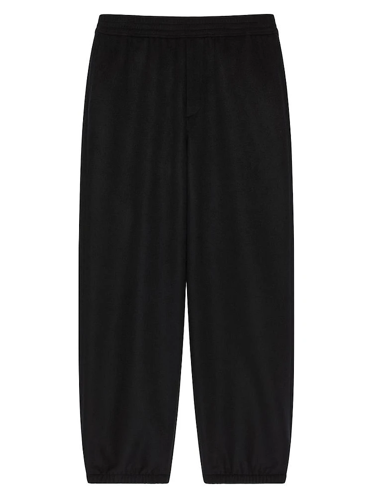 Jogger Pants Double Face Wool and Cashmere