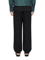 Jogger Pants Double Face Wool and Cashmere