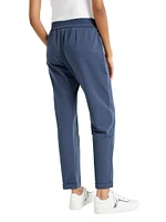 Stretch Cotton Lightweight French Terry Track Trousers