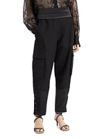 Cotton and Linen Cavalry Explorer Cargo Trousers