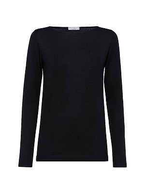Cashmere and Silk Sparkling Lightweight Sweater