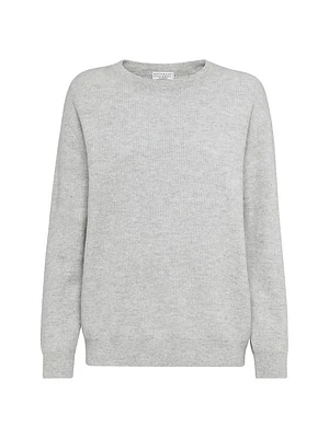 Cashmere English Rib Sweater