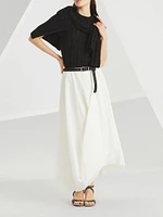 Cotton Dazzling Double Cable Sweater Vest