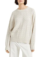 Cotton Dazzling Cables Sweater