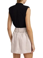 Eden Stretch Jersey Sleeveless Bodysuit