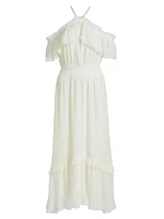 Zavi Halter Midi-Dress