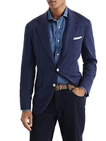 Délavé Silk Twill Deconstructed Cavallo Blazer