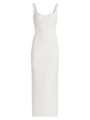 Muse Sweetheart Body-Con Gown