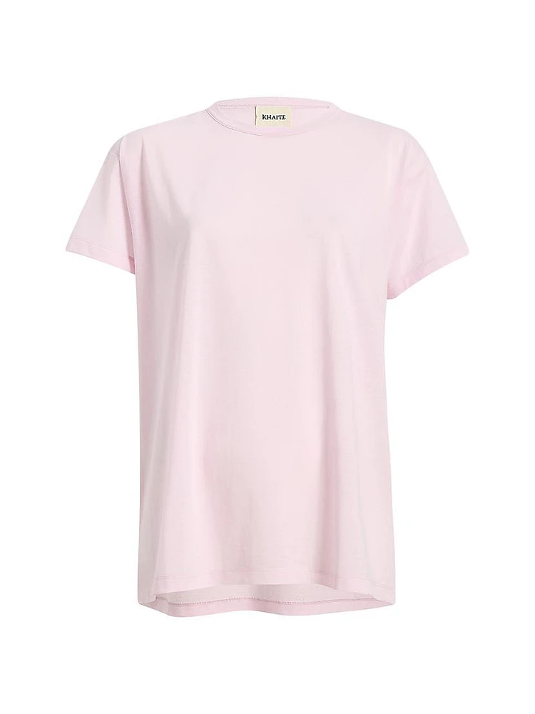 Maeve Cotton-Blend Crewneck T-Shirt