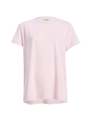 Maeve Cotton-Blend Crewneck T-Shirt