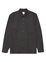 Twin Pocket Cotton & Linen Jacket