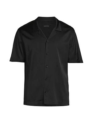 Bond Slim-Fit Satin Shirt