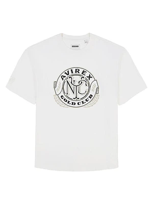 Gold Club Cotton Jersey T-Shirt