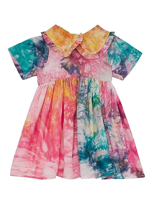 Baby Girl's & Little Derin Dyed Dress