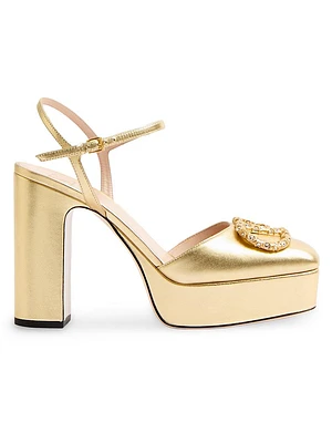 VLogo Signature Platform Pumps 115MM