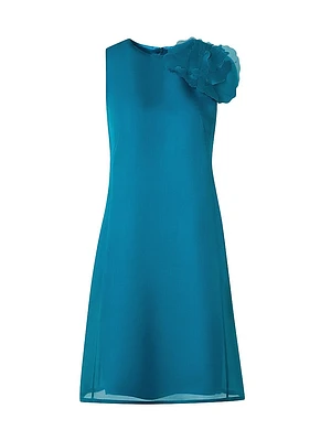 Organza Anemone Silk Minidress
