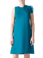 Organza Anemone Silk Minidress