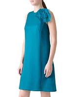 Organza Anemone Silk Minidress