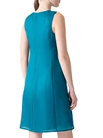 Organza Anemone Silk Minidress